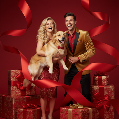 Bursting with Christmas Joy Christmas Photo