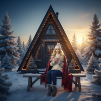 Cabin Morning with Hot Cocoa