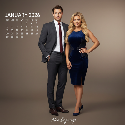 Calendar Edition – Editorial Elegance (new) Christmas Photo