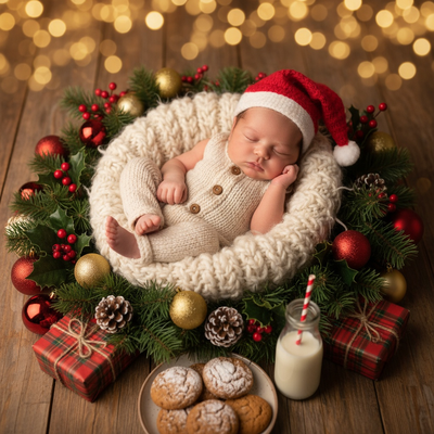 Christmas Cradle Magic Christmas Photo