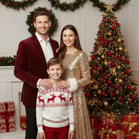Christmas Studio Portrait - Family of 3