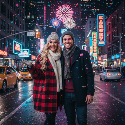 Confetti Shower – Street Countdown Joy (new)