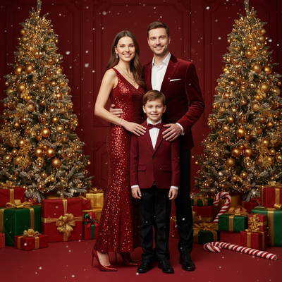 Crimson Glamour Evening