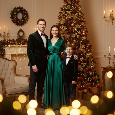 Emerald Grace by the Tree