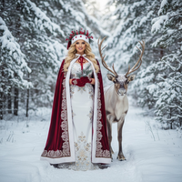 Forest St. Nick – Regal Velvet Cape