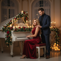 Holiday Music Moment – Piano Room Elegance