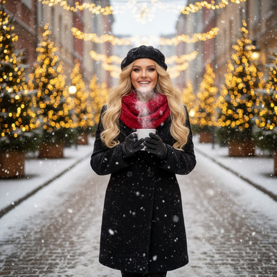 Holiday Street Coffee Glow