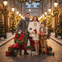 Holiday Street Magic & Vespa Glow
