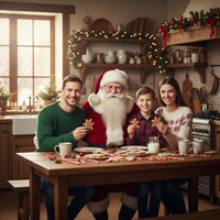 kitchen santa