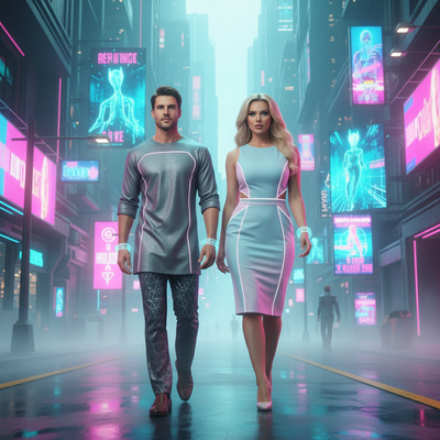 Neon Night – Holographic Dreamwalk