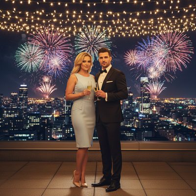 New Year – Elegant Rooftop