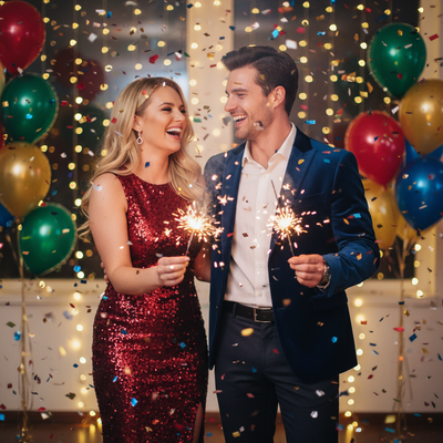 New Year – Vibrant Midnight Countdown