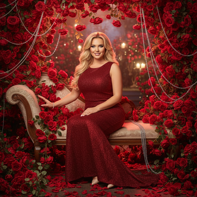 Scarlet Rose – Enchanted Red Garden