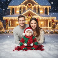 Snowy Christmas Baby Dream