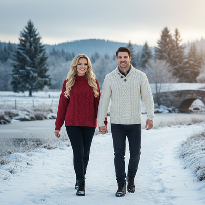 Sweater Cable Knit Cozy