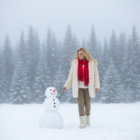 Winter Walk – Serene Snow Path